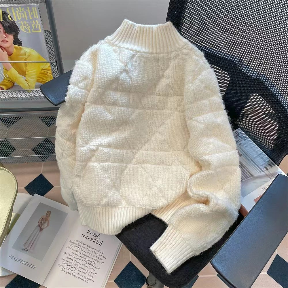 【Outer】フランスレトロカーディガン W13135