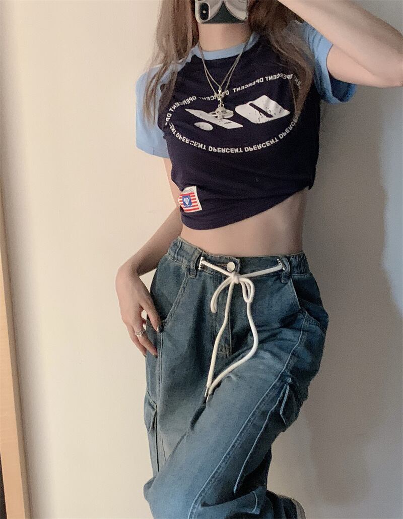 【bottoms】デニムパンツ W10502