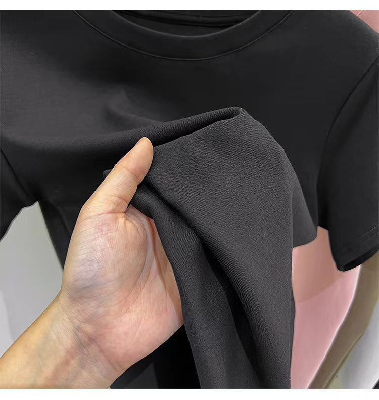 【Tops】ハートTシャツ W10774