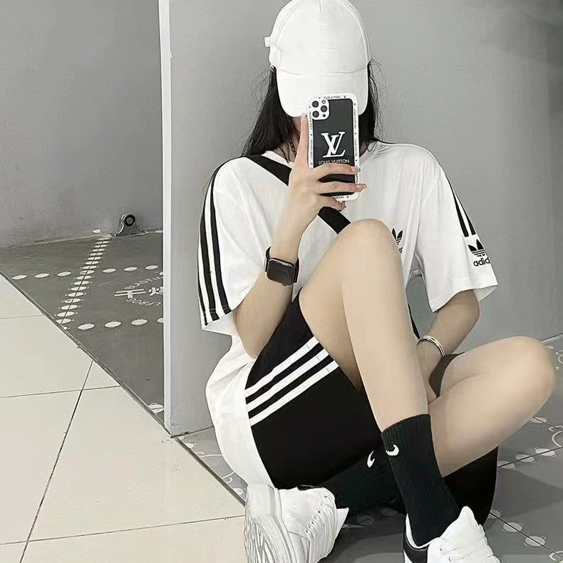 【Set】セットアップ Tシャツ + パンツ W12274