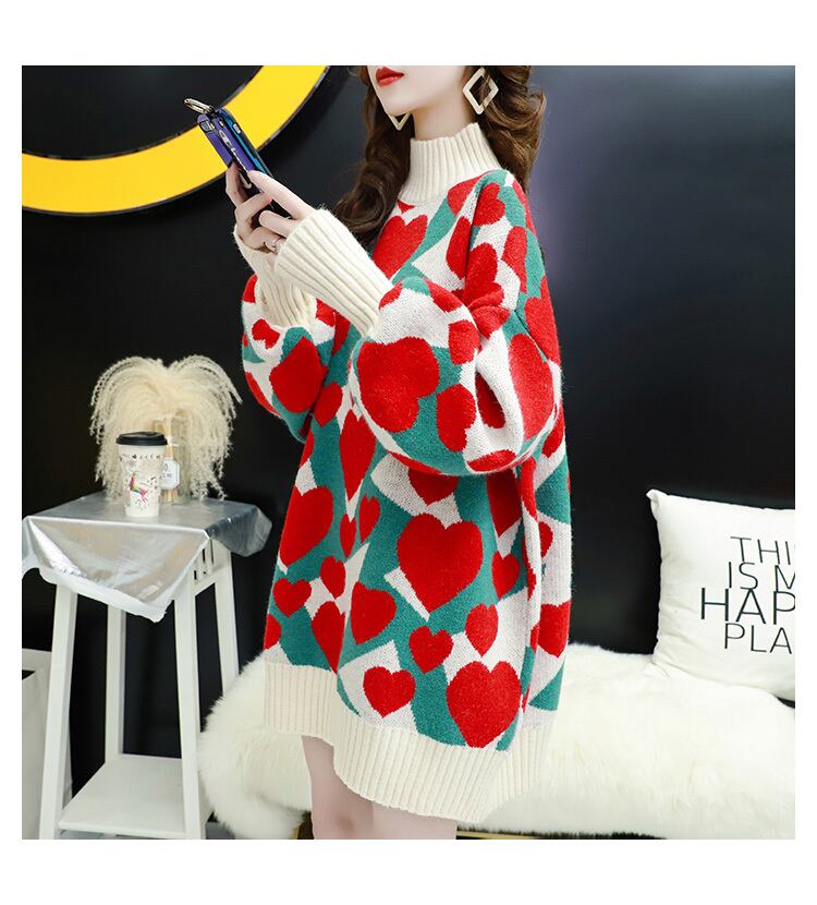 【tops】定番シンプルスウィートセーターゆったり3色大好評