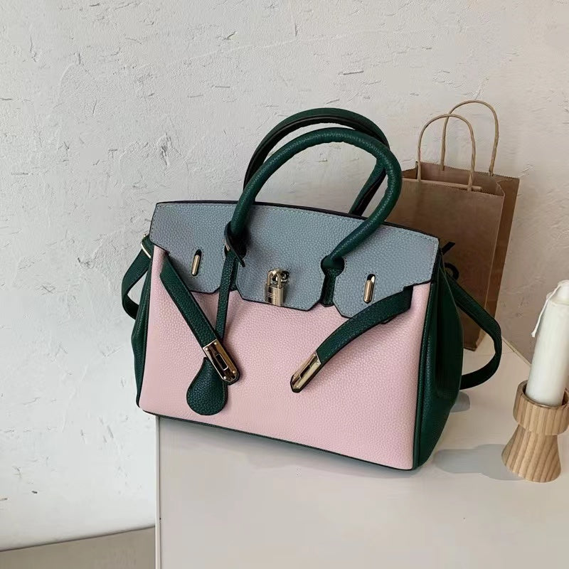 【雑貨】配色2wayバッグ W11442