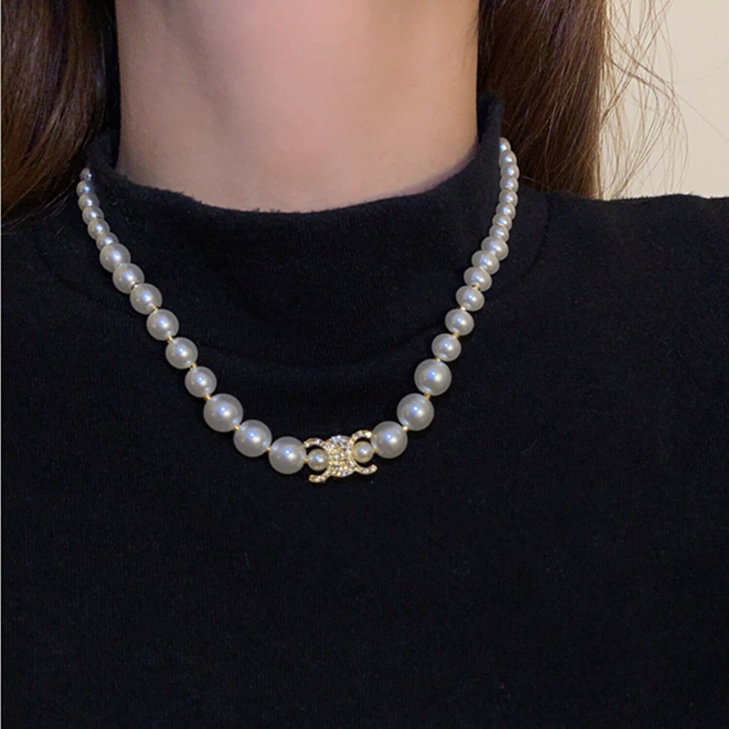 【雑貨】パールネックレス N2477