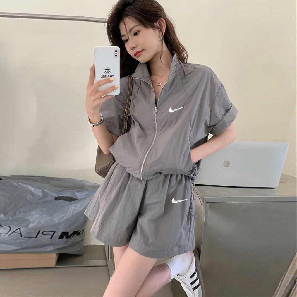 【Set】5色展開カジュアル2点セット W12302