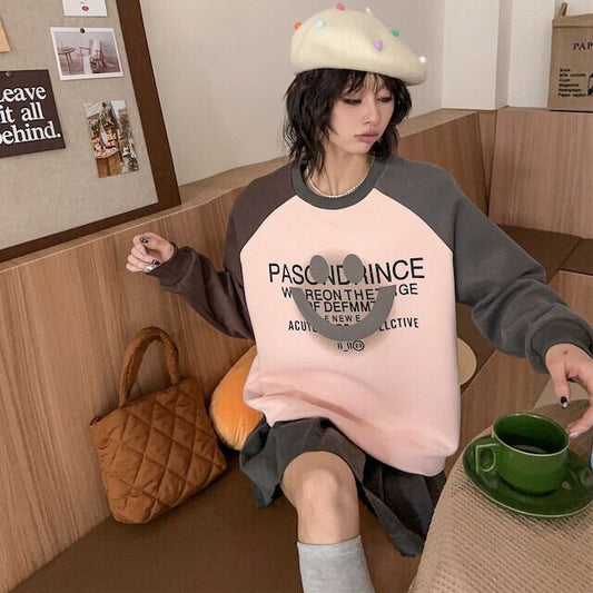 【tops】プリントスウェット　　Ｗ10535