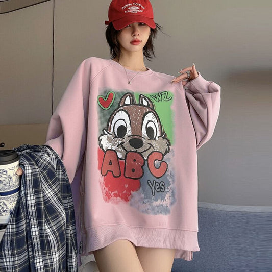 【tops】クルーネックスウェット　M21454