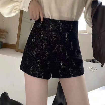 【Bottoms】ジャカードショートパンツ      W13827