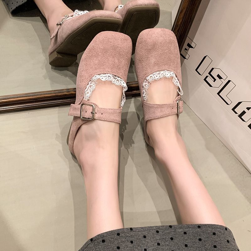【Shoes】レース切り替えビルケンシュトック T01640