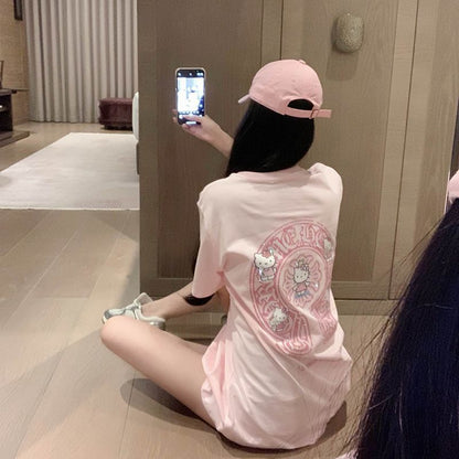 【Tops】キャラクターTシャツ T01633