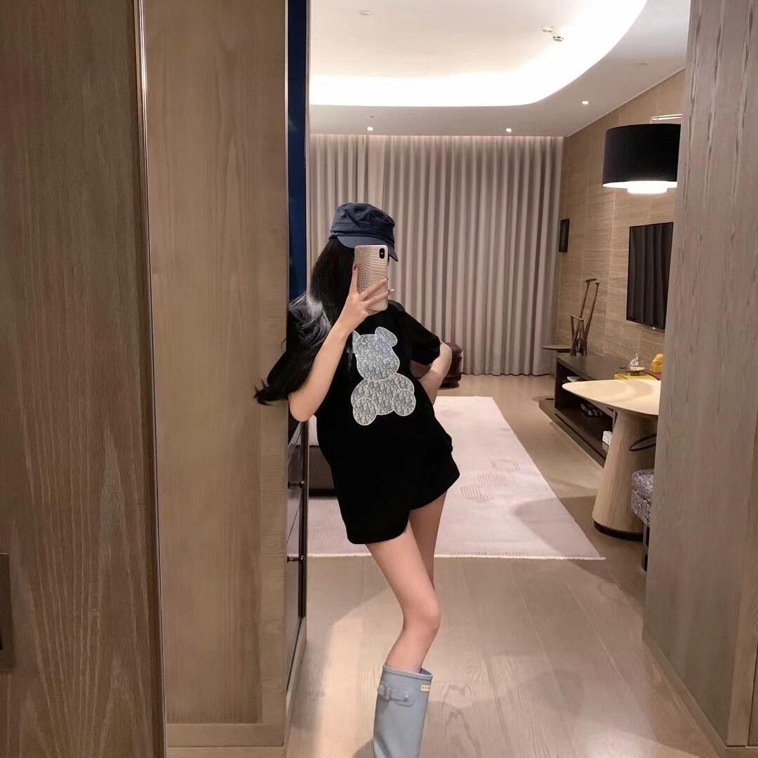 【Tops】ホットダイヤモンドTシャツ T01629