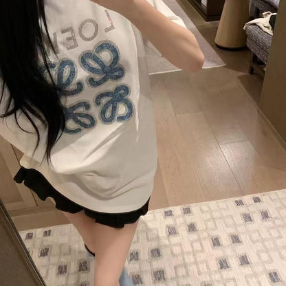 【Tops】デザインTシャツ T01632