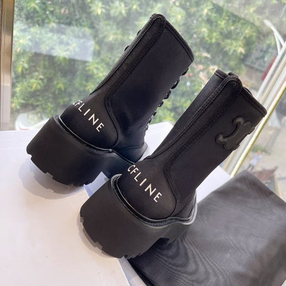 【Shoes】気質エンジニアブーツ　W14680