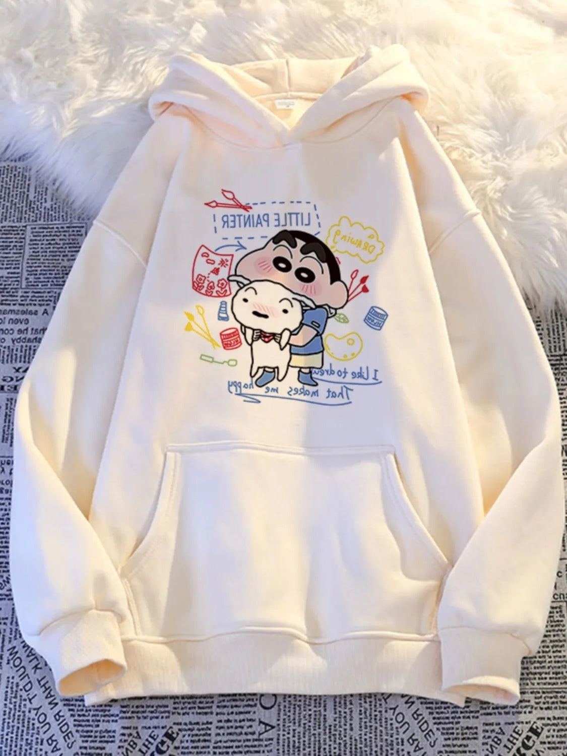 【Tops】春秋キャラクターフーディー　Ｗ14026