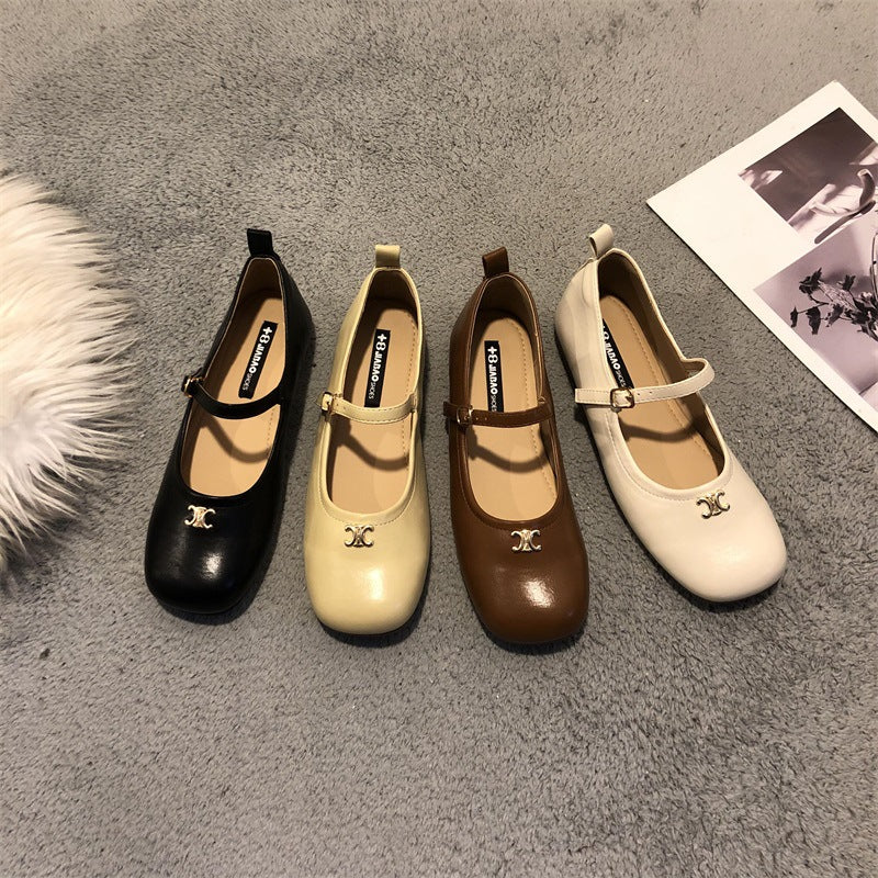 【Shoes】4色展開～フラットシューズ T0839