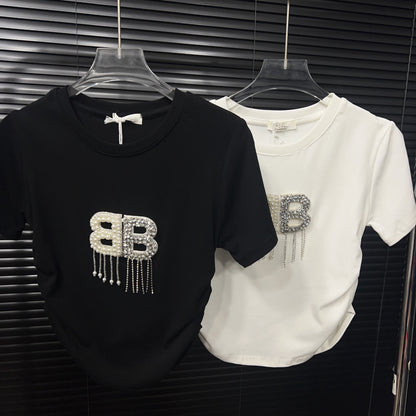 【Tops】タイトTシャツ T0688