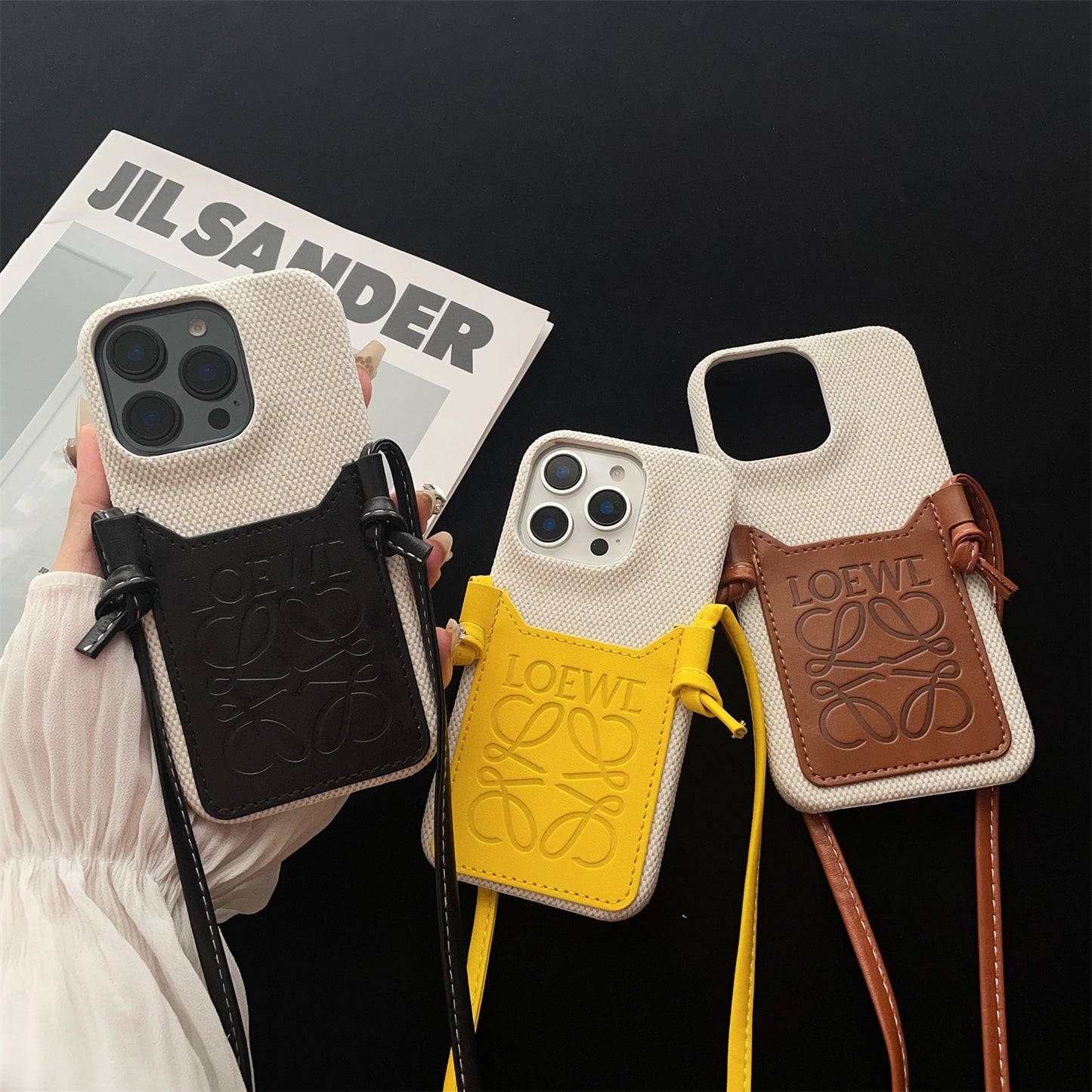 【雑貨】高級感 多機能スマホケース T01823