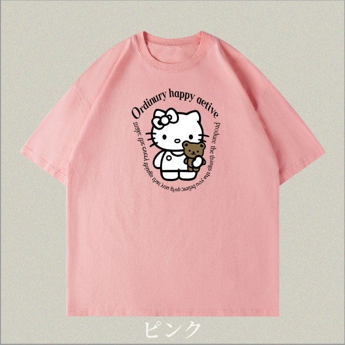 【Tops】キャラクター半袖Ｔシャツ T0223