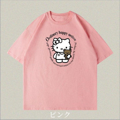 【Tops】キャラクター半袖Ｔシャツ T0223