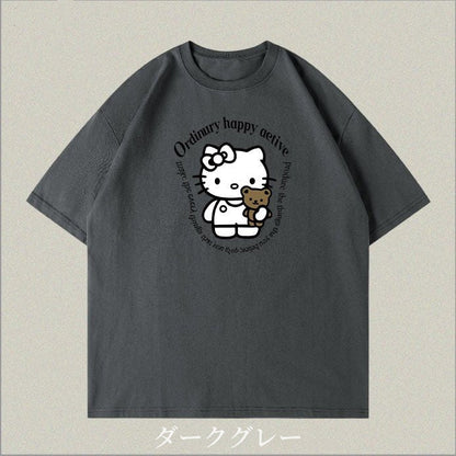 【Tops】キャラクター半袖Ｔシャツ T0223