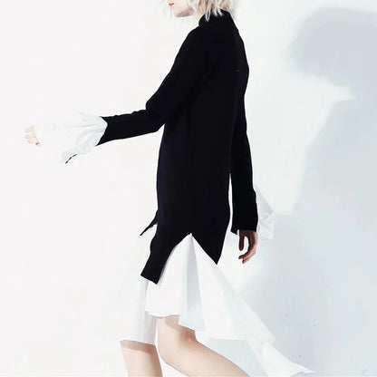 【Dress】レース切替ワンピース　Ｗ14100