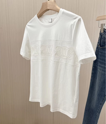 【Tops】シンプルＴシャツ   W12395