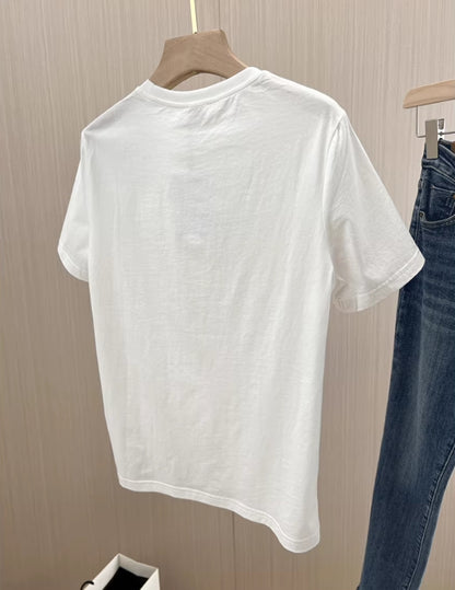 【Tops】シンプルＴシャツ   W12395