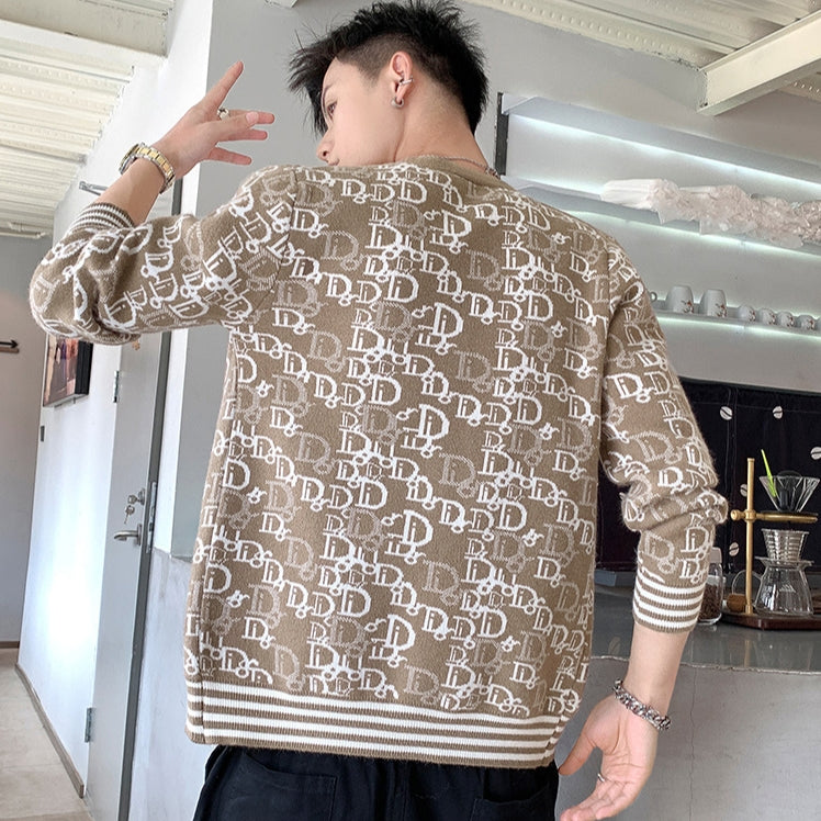 【Mens】高級感カーディガン　Z7204