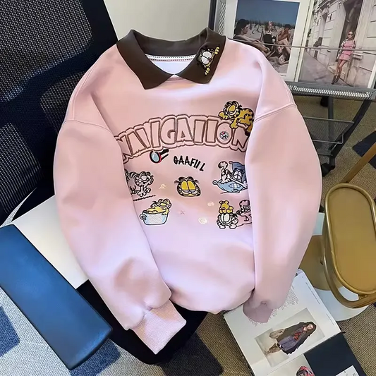 【Tops】キャラクターパーカー　Z7622