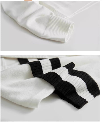 【Tops】シンプル肩見せニット    W13969