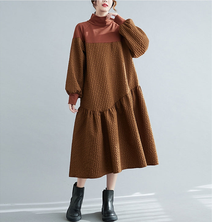 【Dress】bigシルエットワンピース　Z7786