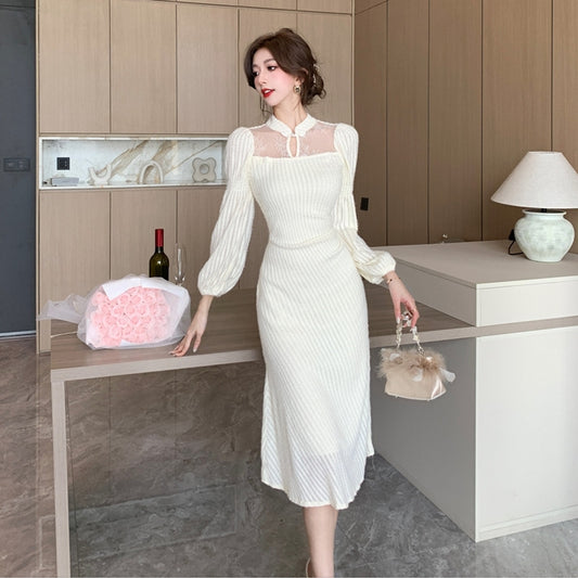 【Dress】チュール切替ワンピース　Z7939