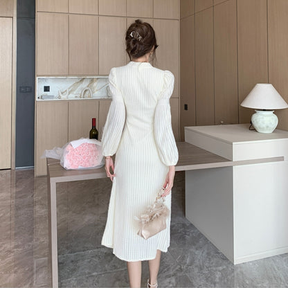【Dress】チュール切替ワンピース　Z7939