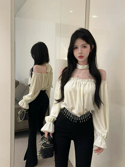【Tops】メッシュTシャツ    W14525
