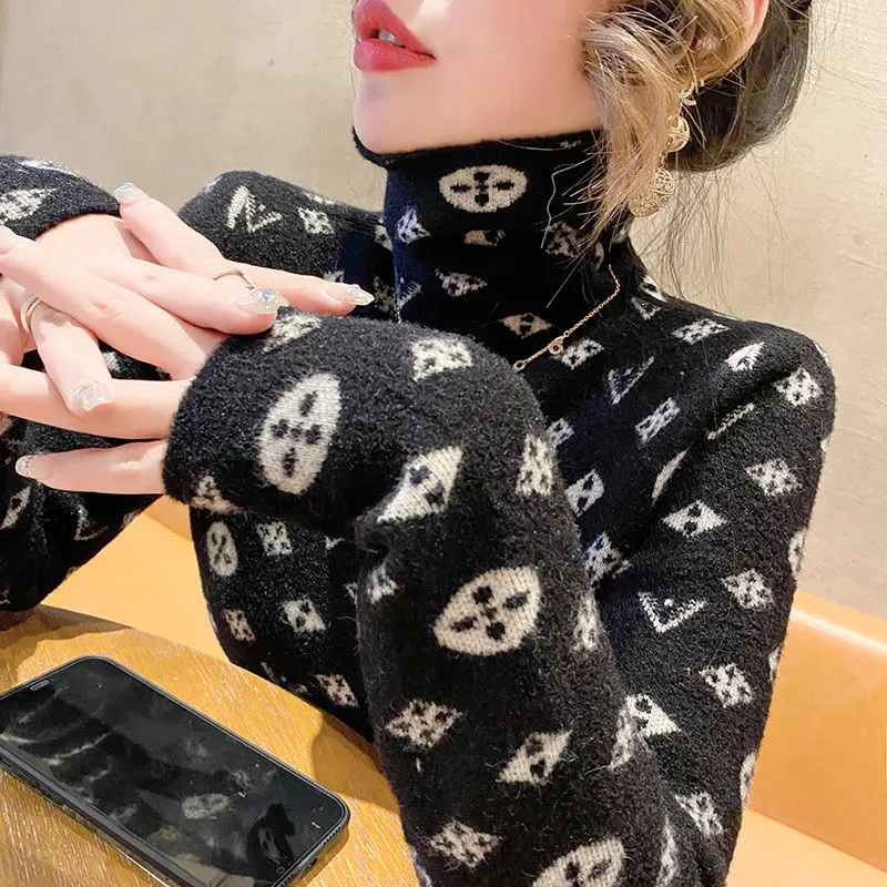 【Tops】フェミニンニット　Z8241