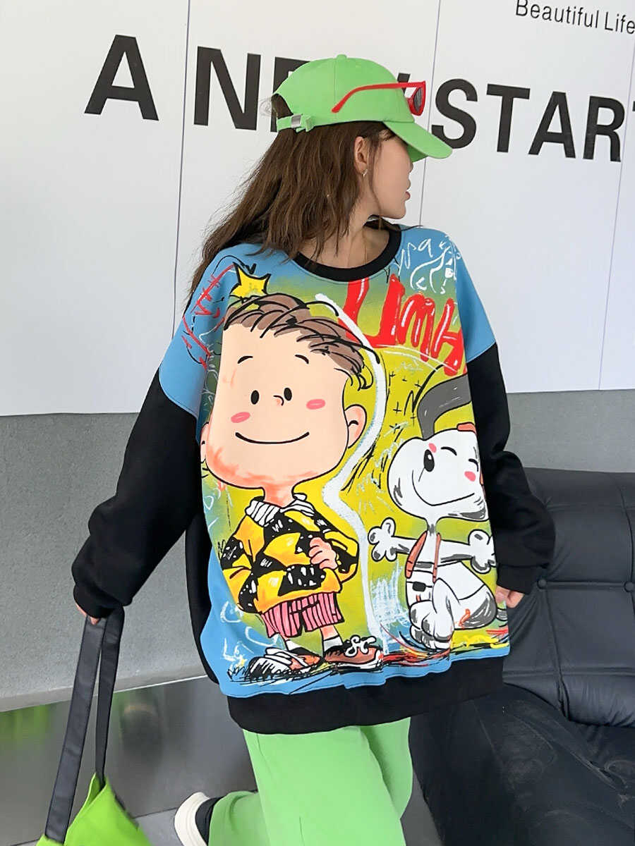 【Tops】キャラクタープリントプルオーバー　Ｗ13995