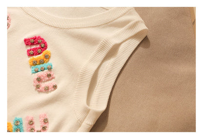 【Tops】2色展開タンクトップ T01420
