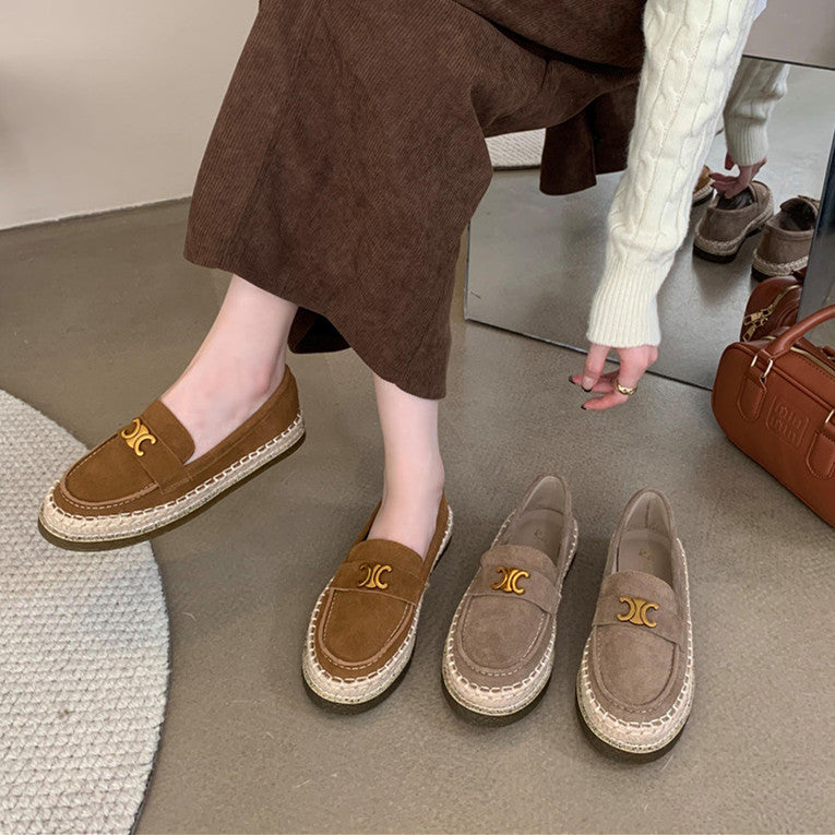 【Shoes】歩いやすいフラットシューズ     W13352