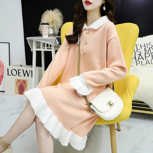 【tops】絶対欲しい清新気質アップカジュアルセーター3色大好評