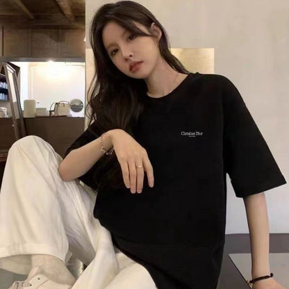 【Tops】プリントデザインTシャツ T01436
