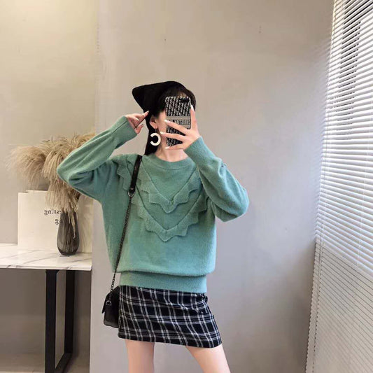 【tops】好感度UPスウィートセーター5色着やすい着心地よい