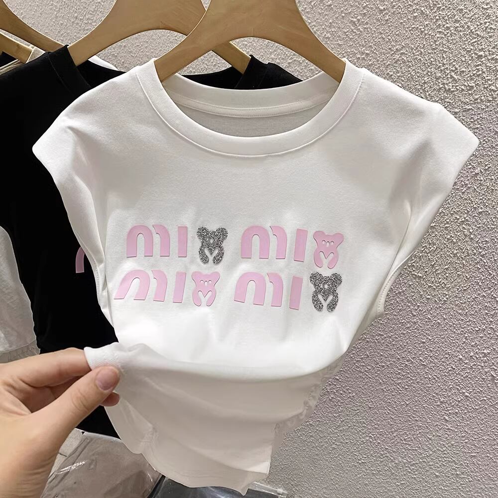 【tops】プリントTシャツ　M21876