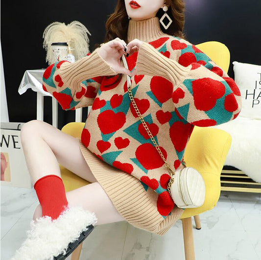 【tops】定番シンプルスウィートセーターゆったり3色大好評