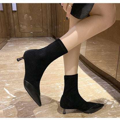 【Shoes】2タイプ選択可ブーツ 　Ｗ14198