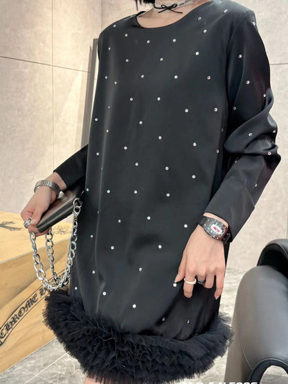 【Dress】3色展開フェミニンワンピース　Z7780