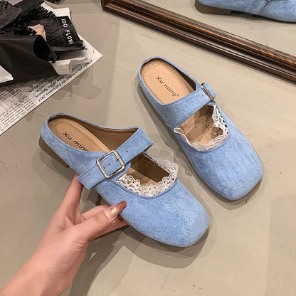 【Shoes】レース切り替えビルケンシュトック T01640
