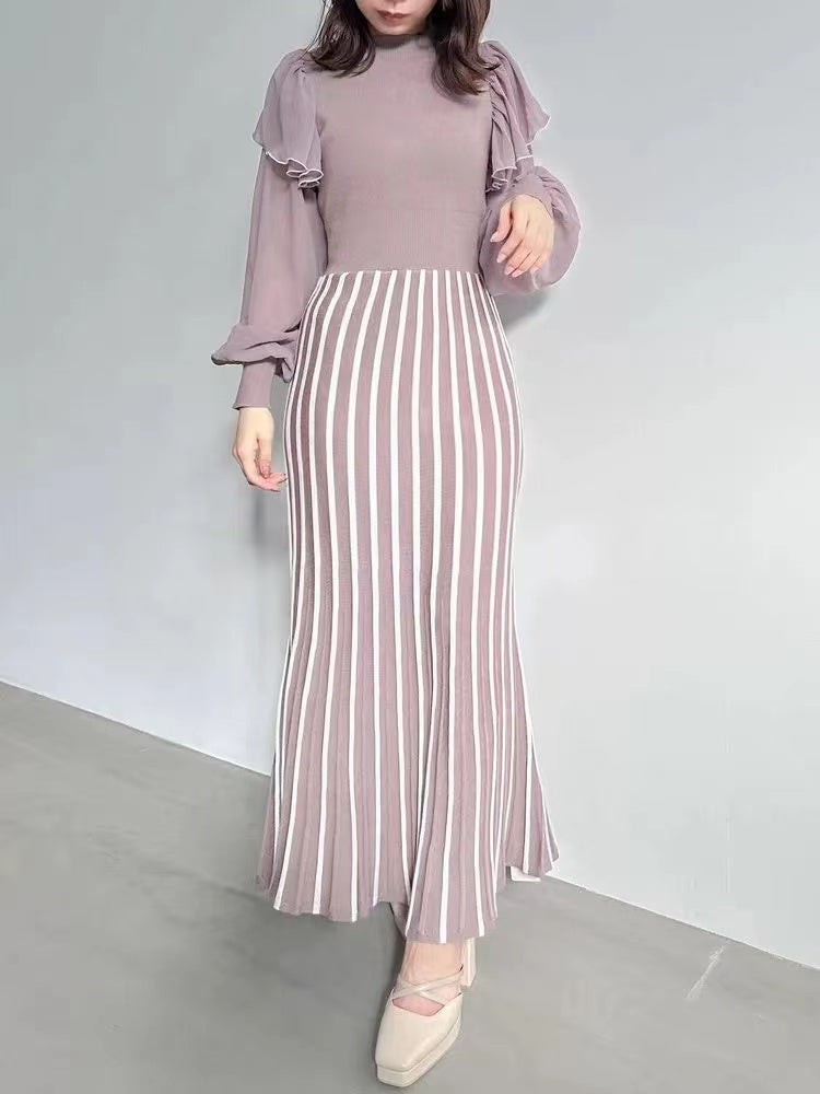 【Dress】新入荷～ニットワンピース　W10390