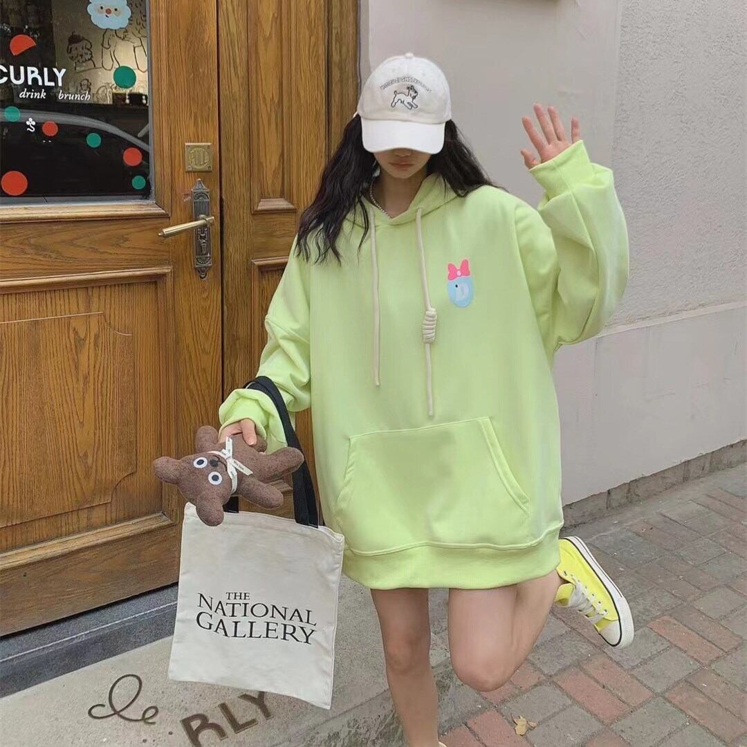 【tops】バックプリントビッグフーディー N2426