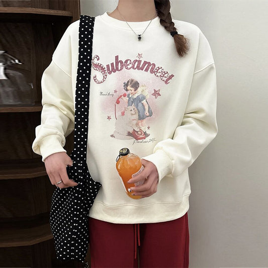 【tops】プリントスウェットG19771