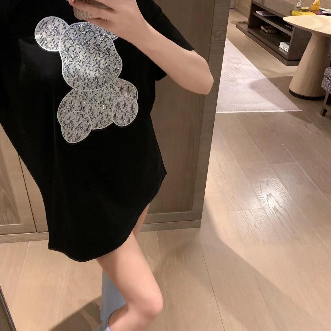 【Tops】ホットダイヤモンドTシャツ T01629
