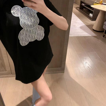 【Tops】ホットダイヤモンドTシャツ T01629